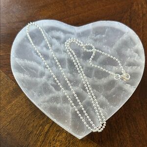 Made in Italy Sterling Silver ball chain